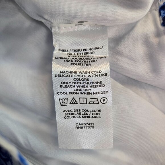 Ann Taylor 100% Viscose Floral Wrap Midi Skirt Size 0 - Picture 7 of 7